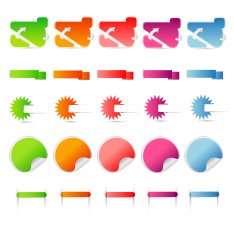 sale or discount tags