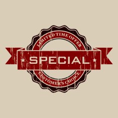 Vintage Special Label