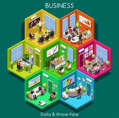 Business 01 Cells Isometric N2