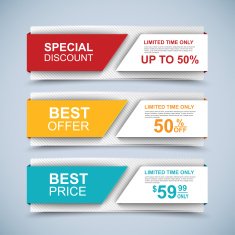Collection sale banners N6