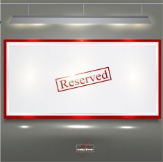 Empty banner for product advertising with lighting N3