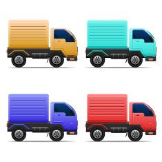 Commercial Truck Icons