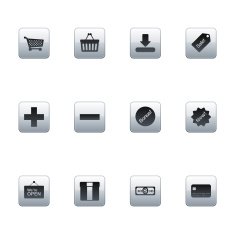 Shopping Icons N390