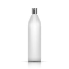 White Plastic Container For Shampoo N2