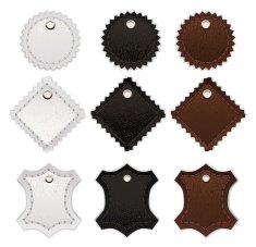 leather labels N9