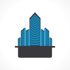 real estate building icon