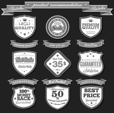 Product labels set