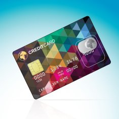 Credit card vector illustration N6