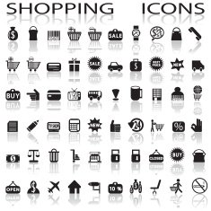 Shopping Icons N392