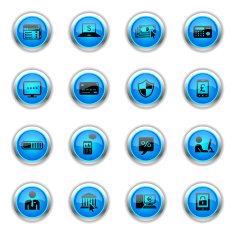 Blue Icons - Home Banking