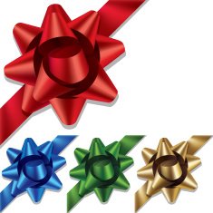 Four Small Decoration Bows