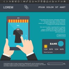 Online shopping web banner N2