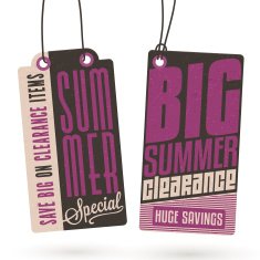 Summer Sales Hang Tags N26
