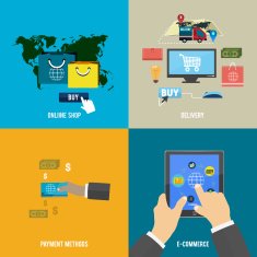 Online shop e-commerce payment and delivery N3
