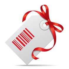 Red Ribbon and Tag