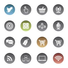 Internet-business icons