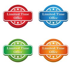 Limited Time Offer Tag icon N3