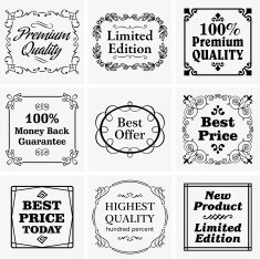 Vintage Badges N6