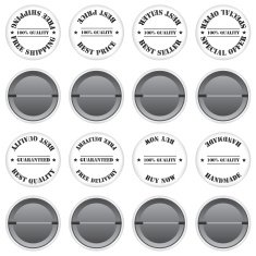 Badges sale label illustration
