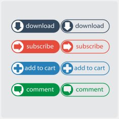 Call Action Flat Button