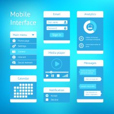 vector interface template design N2