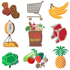 grocery shopping with free delivery
