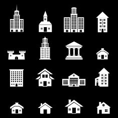 Building set 7 - White series