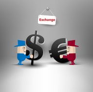 Exchange of money