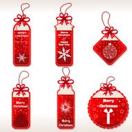 Christmas Labels - Illustration N4