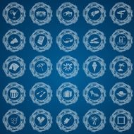 Travel icon set N25