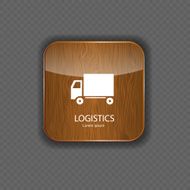 Logistics wood application icons N2