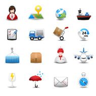 Delivery and Logistic Shipping icons