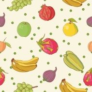 Fruit seamless pattern N7