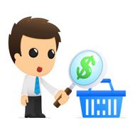 Funny Cartoon Office Worker N30