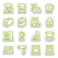 Home appliances set 2 Sticker series