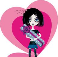 Emo Girl San Valentin