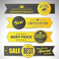 vintage business banners set N28