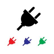 plug icon vector illustration