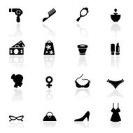 Icon set Feminine Accessories N2