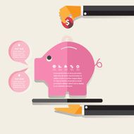 Money Concept Design and Business background Vector dollar eur N13