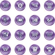 Internet or Computing Icon Set