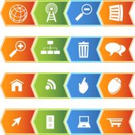 Internet Icons Chevron Style