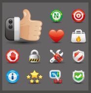 Internet &amp; Web Icon Set N33