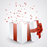 Gift box with confetti N3
