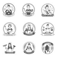 Housewife Label Set N2