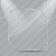 Realistic Glass Frames Vector Illustration N33