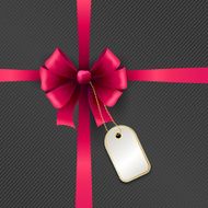 Holiday background with bow N2