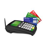 Payment terminal with color bank cards
