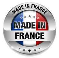 Made in france button N2