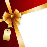 Holiday background with bow N3